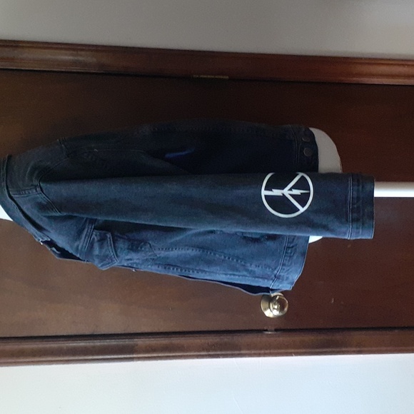 Lauren Moshi black demin jacket - Picture 4 of 8